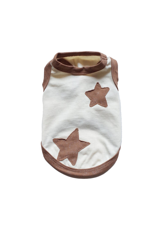 Patuu Brown Star Tank Top