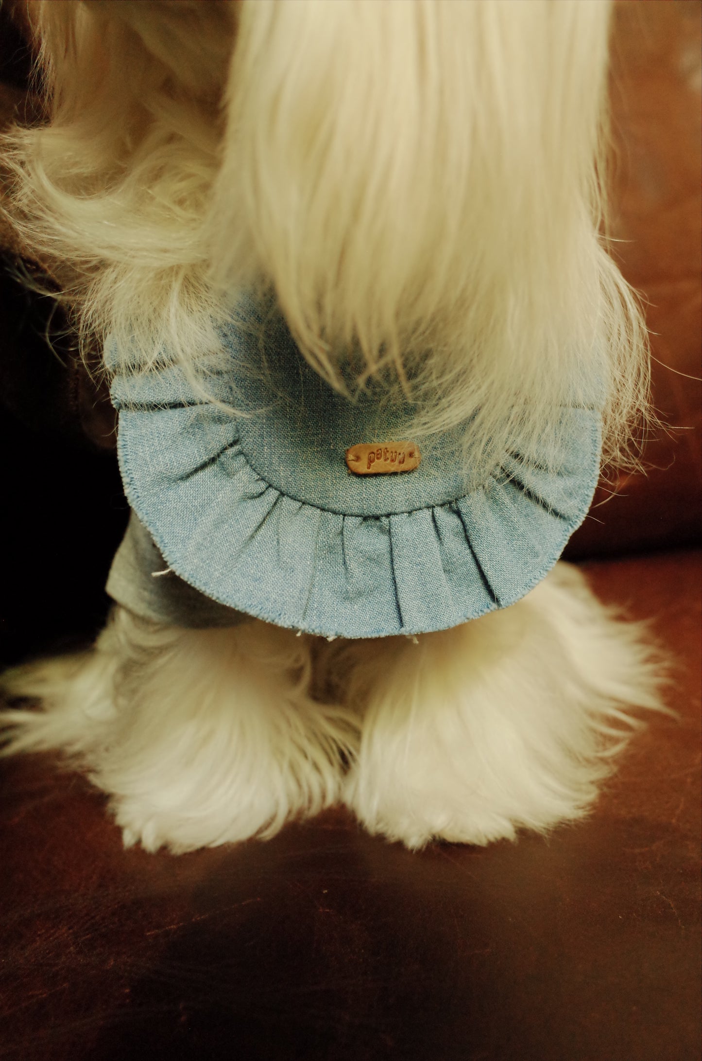 Patuu Pet Denim Bib